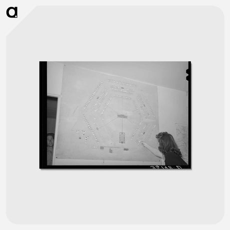 アートポストカード-Agua Fria Shelter Occupancy
 - ラッセル リー Postcard.
