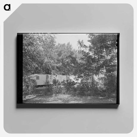 アートパネル-Umatilla Depot Housing
 - ラッセル リー Canvas.