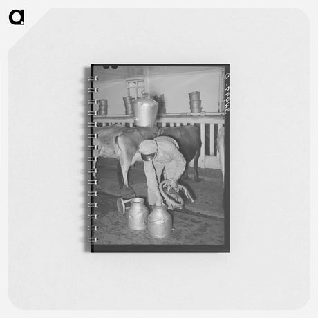 アートメモ帳-Milk Man
 - ラッセル リー Memo.