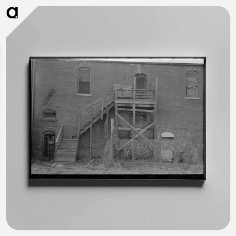 アートパネル-Stairway to Paradise Gardens
 - ラッセル リー Canvas.