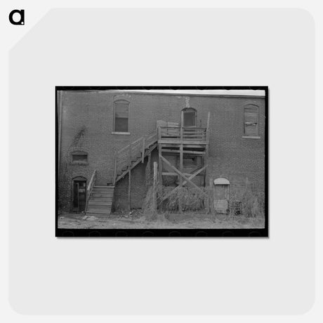 アートポストカード-Stairway to Paradise Gardens
 - ラッセル リー Postcard.