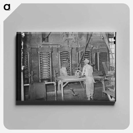 アートパネル-Cotton Seed Oil Mill
 - ラッセル リー Canvas.