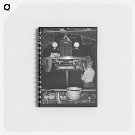 アートメモ帳-Greasing Automobile
 - ラッセル リー Memo.
