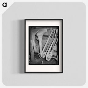 アートポスター-Cotton Seed Cleaning Equipment
 - ラッセル リー Poster.