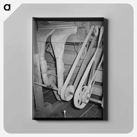 アートパネル-Cotton Seed Cleaning Equipment
 - ラッセル リー Canvas.