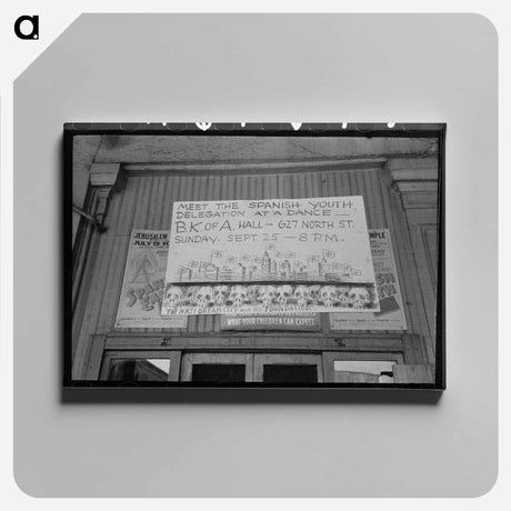 アートパネル-Decatur Street, New Orleans
 - ラッセル リー Canvas.