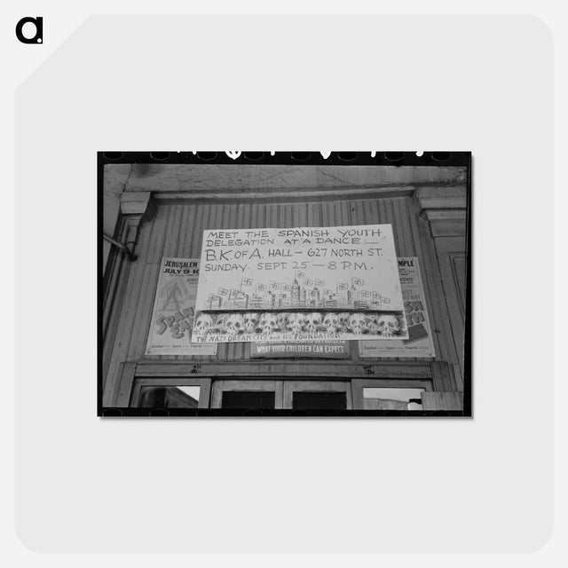アートポストカード-Decatur Street, New Orleans
 - ラッセル リー Postcard.