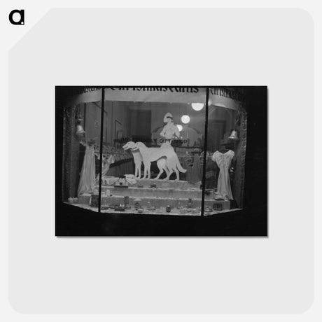 アートポストカード-Gift Shop Window
 - ラッセル リー Postcard.
