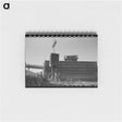 アートメモ帳-Pouring Concrete at Shasta Dam
 - ラッセル リー Memo.