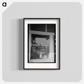 アートポスター-Meat Market Window
 - ラッセル リー Poster.