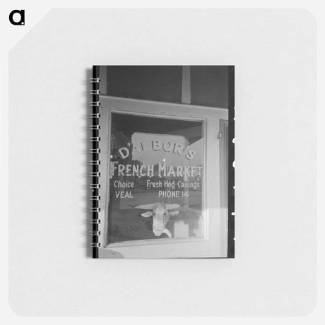 アートメモ帳-Meat Market Window
 - ラッセル リー Memo.