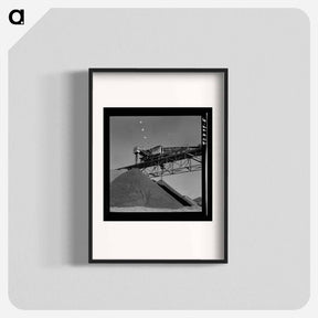 アートポスター-Shasta Dam Gravel Pile
 - ラッセル リー Poster.