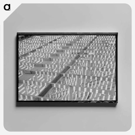 アートパネル-Interior Ceiling Joists
 - ラッセル リー Canvas.
