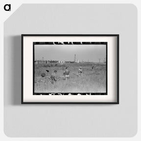 アートポスター-Ditch Digging Gang
 - ラッセル リー Poster.