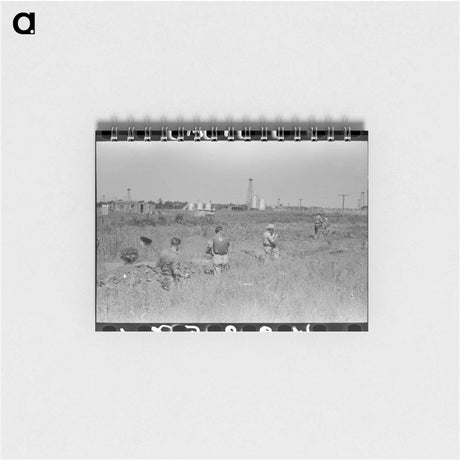 アートメモ帳-Ditch Digging Gang
 - ラッセル リー Memo.