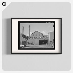 アートポスター-Columbia River Packing Association Plant
 - ラッセル リー Poster.