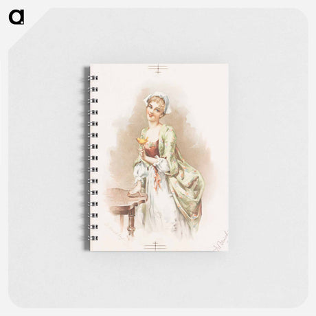 アートメモ帳-Woman with Yellow Bird
 - ボストン公共図書館 Memo.