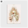 アートポストカード-Woman with Yellow Bird
 - ボストン公共図書館 Postcard.