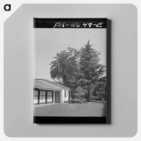 アートパネル-Tourist Court, Santa Clara
 - ラッセル リー Canvas.