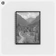アートメモ帳-Mountain Stream and Road
 - ラッセル リー Memo.