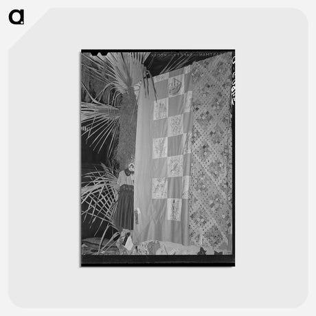 アートポストカード-Bible Quilt at Gonzales County Fair
 - ラッセル リー Postcard.