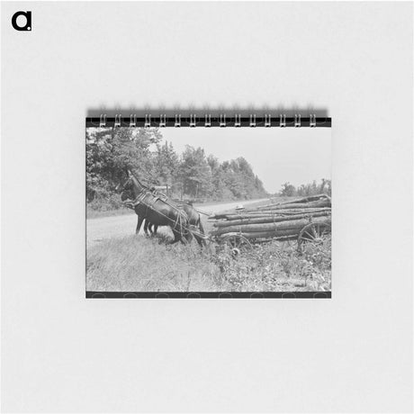 アートメモ帳-Wagonload of Firewood
 - ラッセル リー Memo.