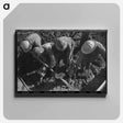 アートパネル-Shasta Dam Construction Worker
 - ラッセル リー Canvas.