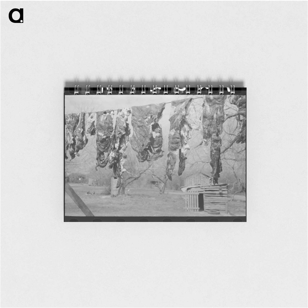 アートメモ帳-Jerked Beef, Combes, Texas
 - ラッセル リー Memo.