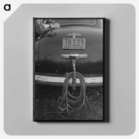 アートパネル-Rancher's Transportation
 - ラッセル リー Canvas.