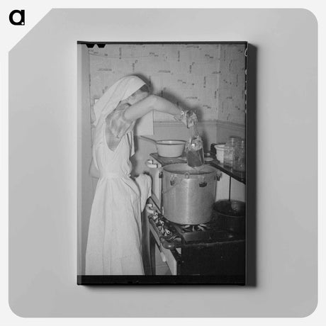 アートパネル-Canning Demonstration
 - ラッセル リー Canvas.