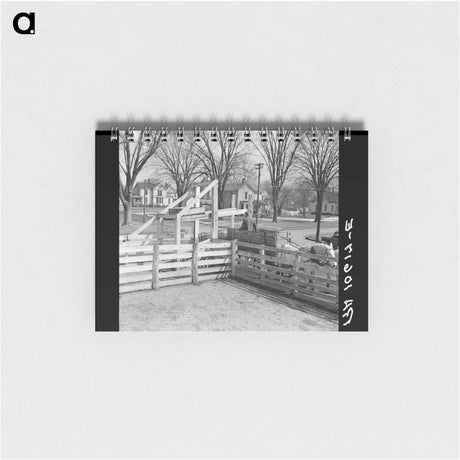 アートメモ帳-Aledo Stockyards
 - ラッセル リー Memo.