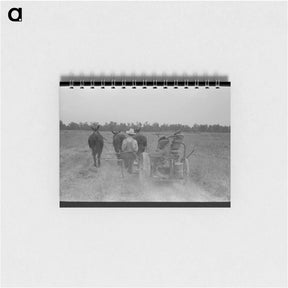 アートメモ帳-Cutting Hay, Lake Dick Project
 - ラッセル リー Memo.