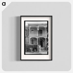 アートポスター-Painting a House, Waco
 - ラッセル リー Poster.