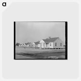 アートポストカード-Types of Houses
 - ラッセル リー Postcard.