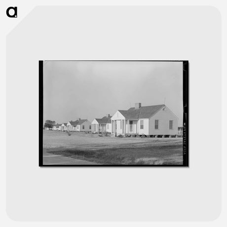 アートポストカード-Types of Houses
 - ラッセル リー Postcard.