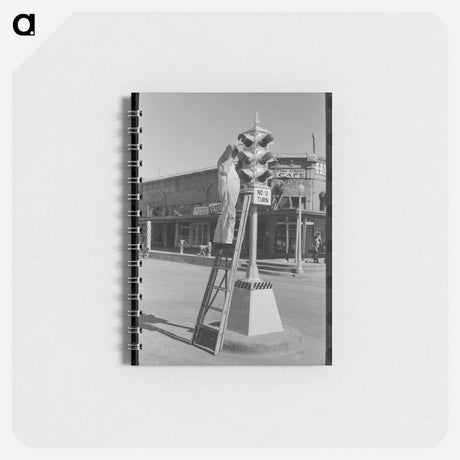 アートメモ帳-Painting Traffic Lights
 - ラッセル リー Memo.