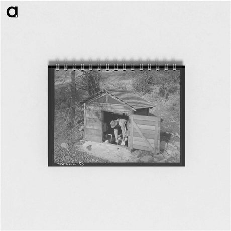 アートメモ帳-Fruit Farmer in Springhouse
 - ラッセル リー Memo.