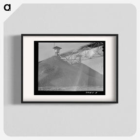 アートポスター-Shasta Dam Gravel
 - ラッセル リー Poster.