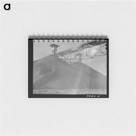 アートメモ帳-Shasta Dam Gravel
 - ラッセル リー Memo.