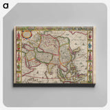 アートパネル-Asia : with the islands adioyning
 - ボストン公共図書館 Canvas.