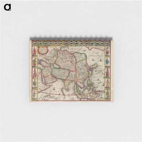 アートメモ帳-Asia : with the islands adioyning
 - ボストン公共図書館 Memo.