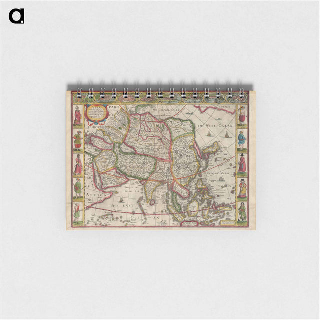 アートメモ帳-Asia : with the islands adioyning
 - ボストン公共図書館 Memo.