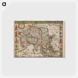 アートポストカード-Asia : with the islands adioyning
 - ボストン公共図書館 Postcard.