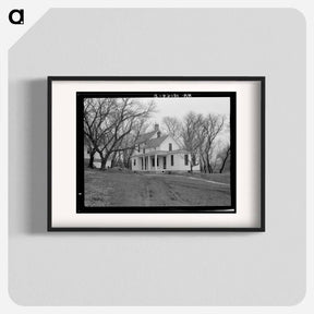 アートポスター-Farmhouse on the Heavily Mortgaged Farm
 - ラッセル リー Poster.