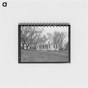アートメモ帳-Farmhouse on the Heavily Mortgaged Farm
 - ラッセル リー Memo.