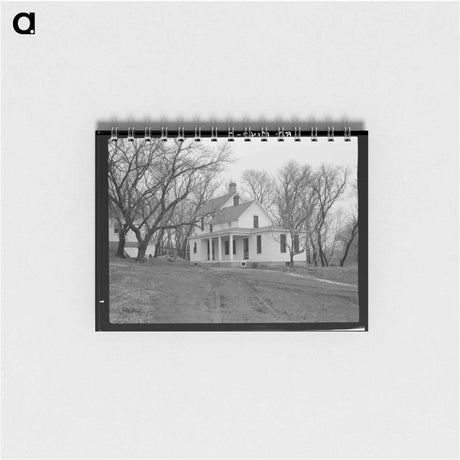 アートメモ帳-Farmhouse on the Heavily Mortgaged Farm
 - ラッセル リー Memo.
