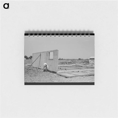 アートメモ帳-Barn Erection
 - ラッセル リー Memo.