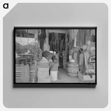 アートパネル-Secondhand Store, San Antonio
 - ラッセル リー Canvas.