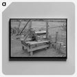 アートパネル-Sharecropper's Water Supply
 - ラッセル リー Canvas.