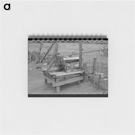 アートメモ帳-Sharecropper's Water Supply
 - ラッセル リー Memo.